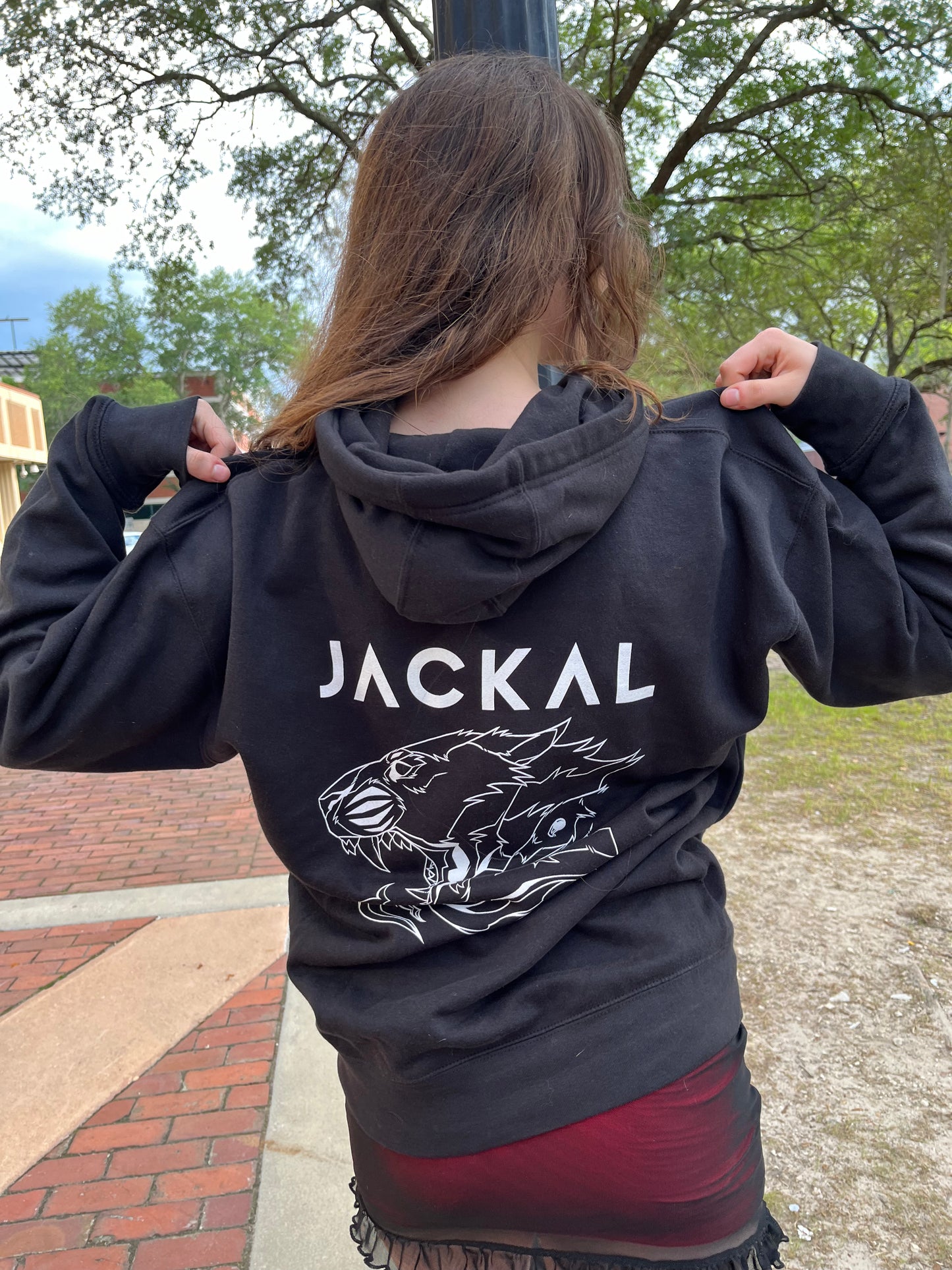 "Fearless" Embroidered Hoodie (SaltMuttz)