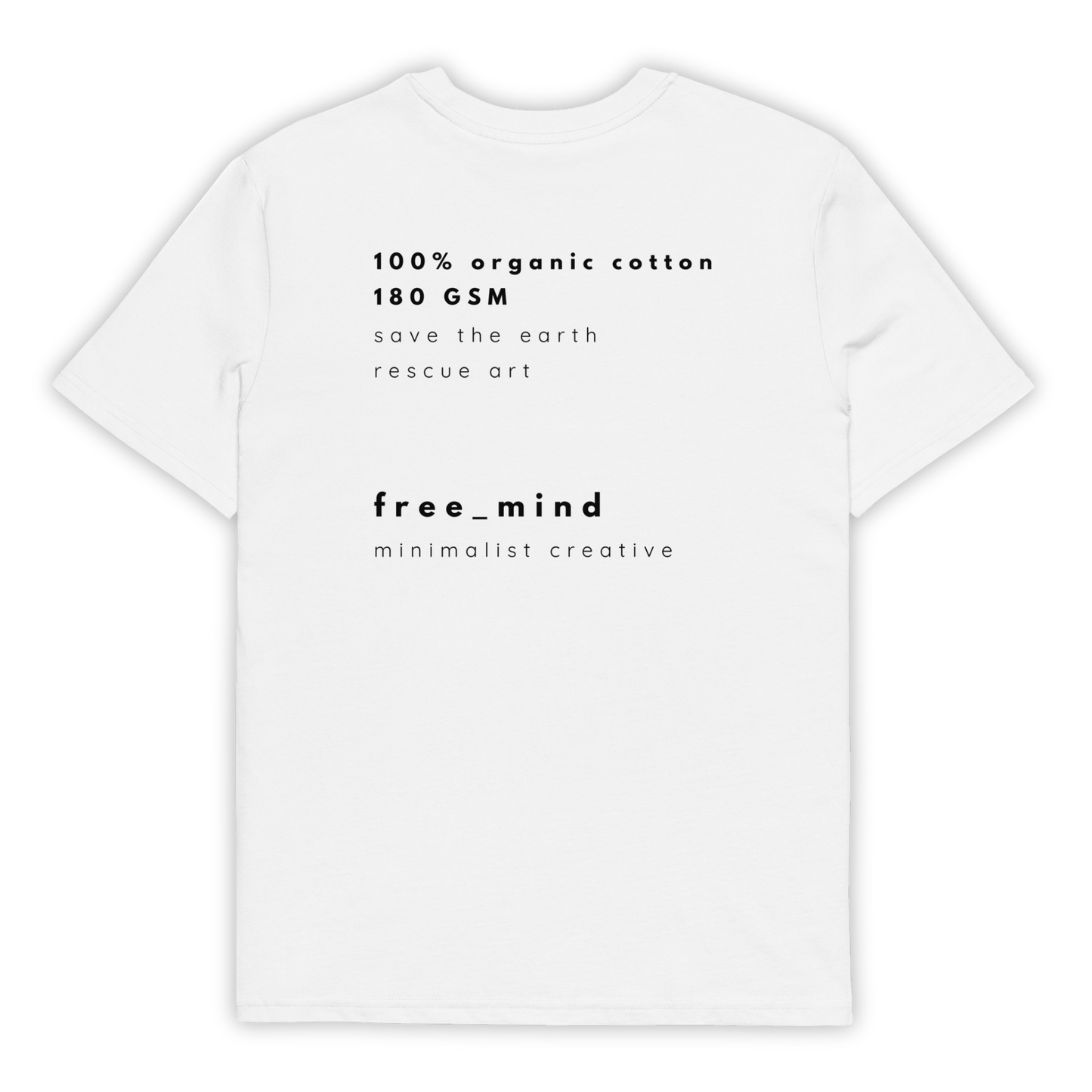 "Free-Mind" Eco Tee (Mori)