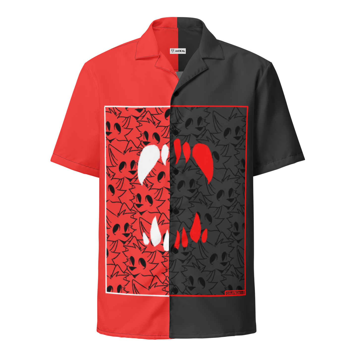 "Dual Maw" Oversized Shirt (Korgs)