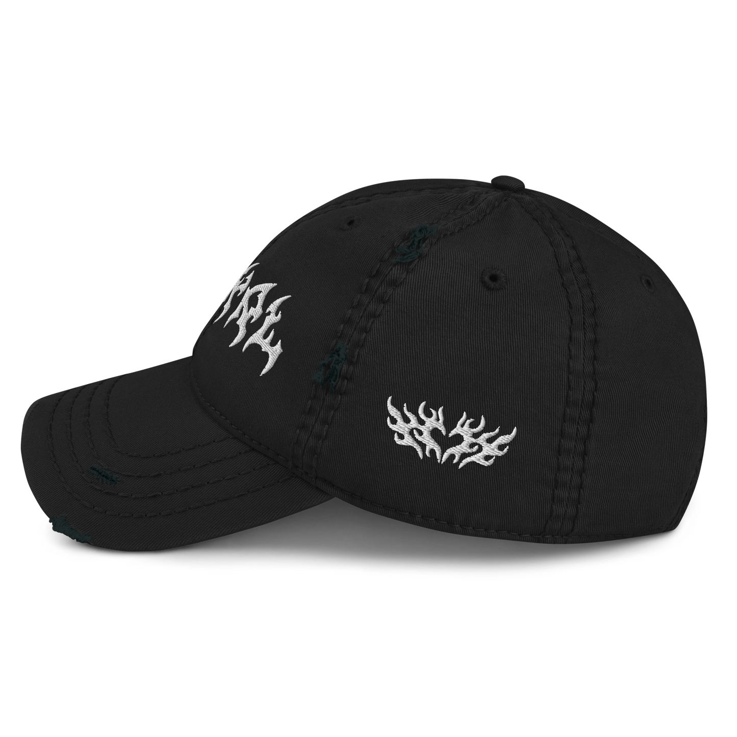"Torn Animal" Distressed Cap