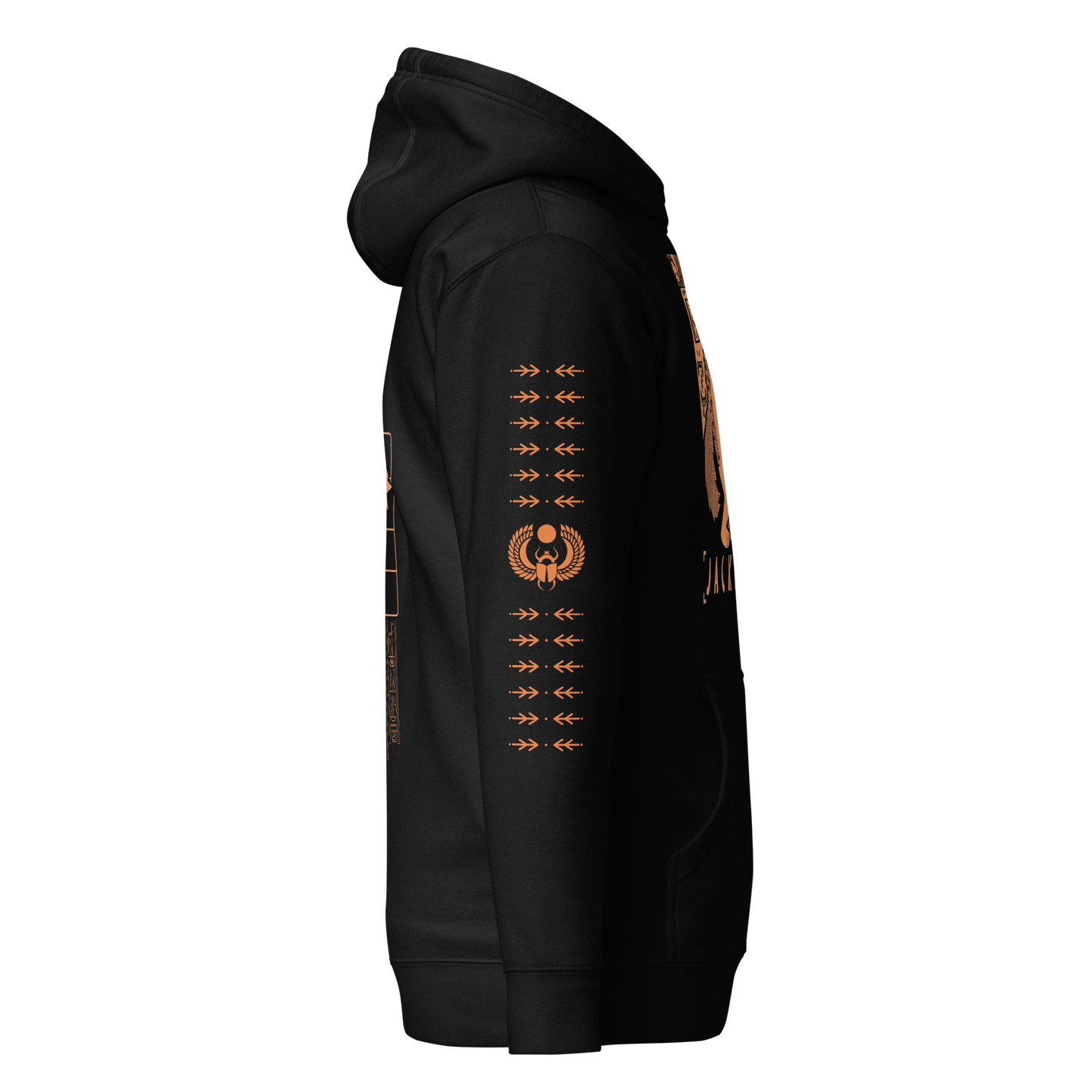 "The Jackal Calls" Hoodie - Orange (Skunkhotel)