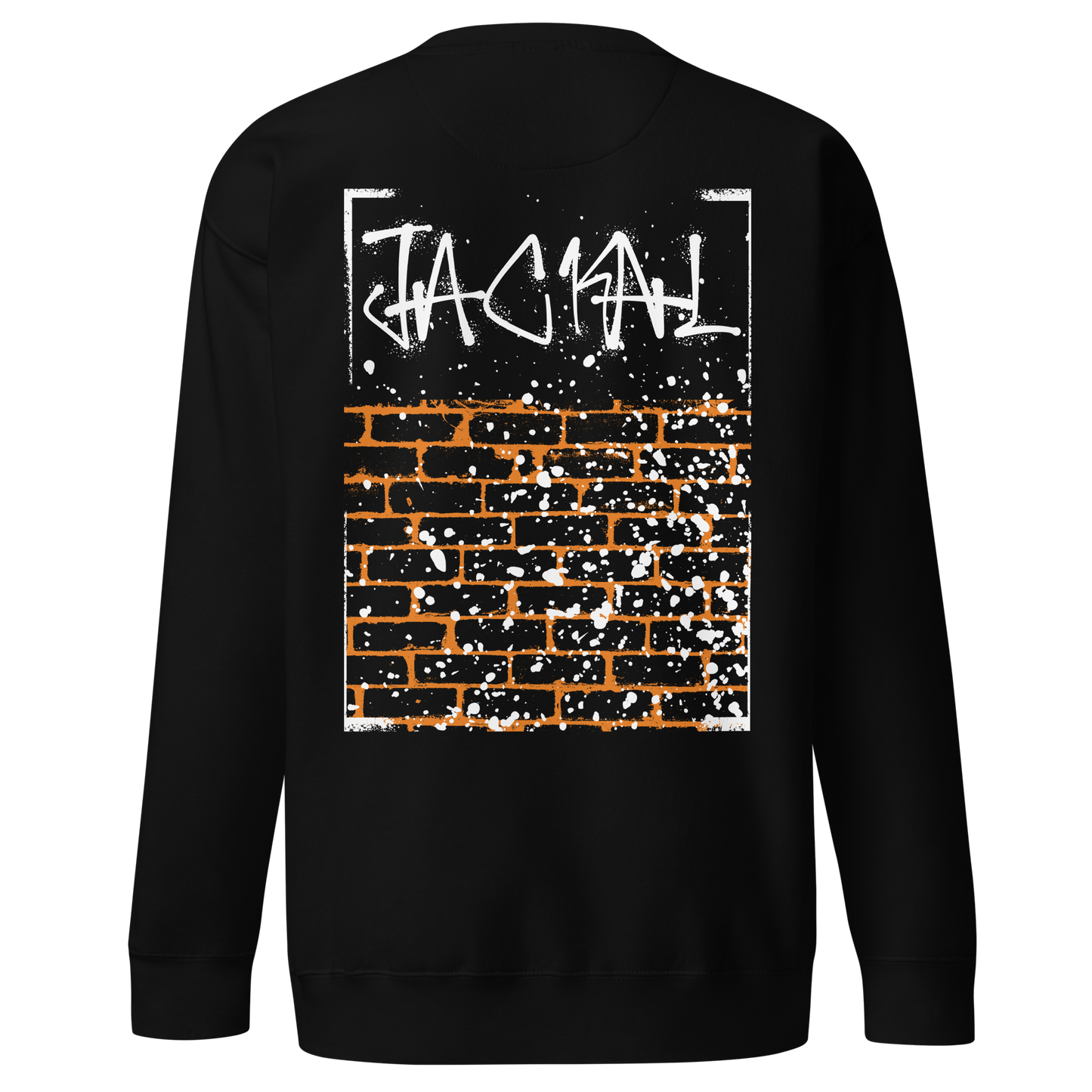 "Street Cerberus" Sweatshirt - Orange (WEESMEET)