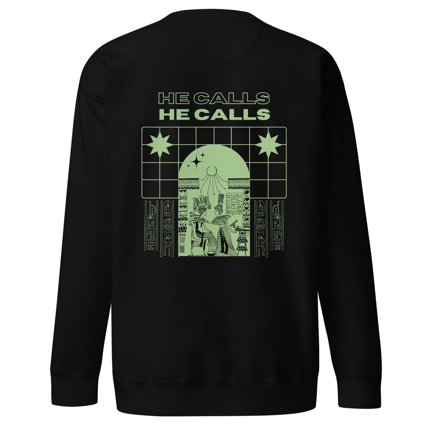 "The Jackal Calls" Sweatshirt - Green (Skunkhotel)