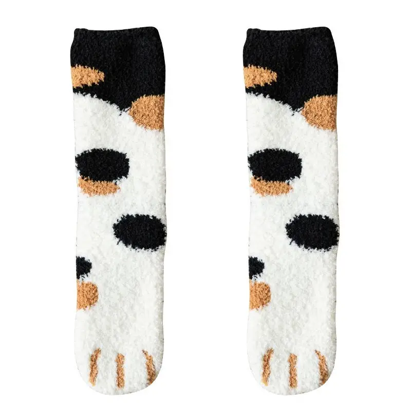 Fleece Paw Socks