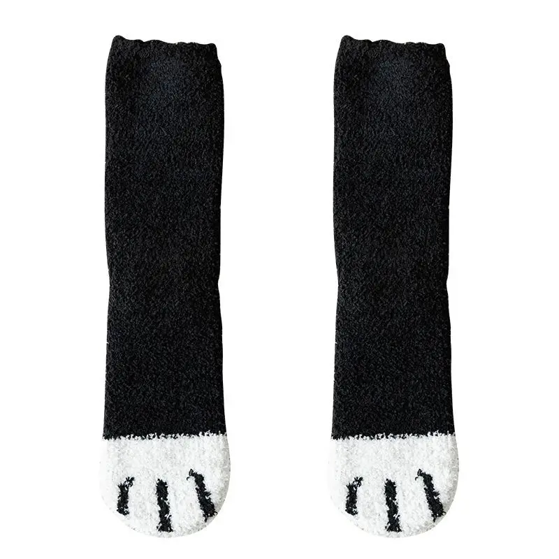 Fleece Paw Socks