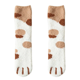 Fleece Paw Socks