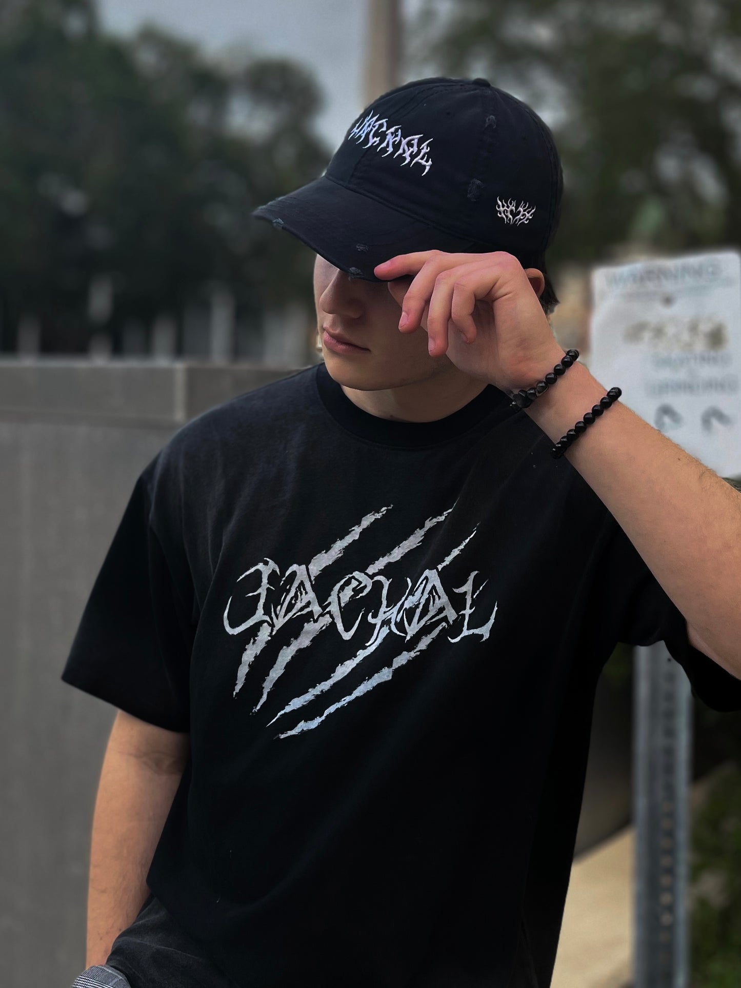 "Jaw Wide Open" Oversized Tee (Mori)