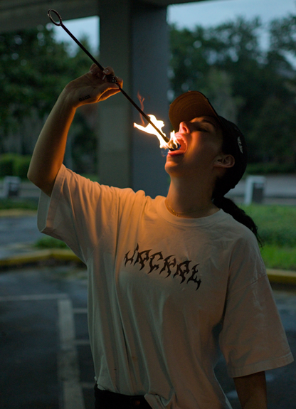 "AUS DER ZEIT" Oversized Tee (TrashCamell)