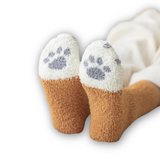 Fleece Paw Socks