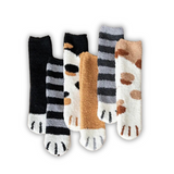 Fleece Paw Socks