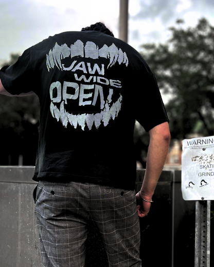 "Jaw Wide Open" Oversized Tee (Mori)