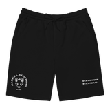 "STAY UNIQUE, STAY FERAL" Embroidered Fleece Shorts (Mori)