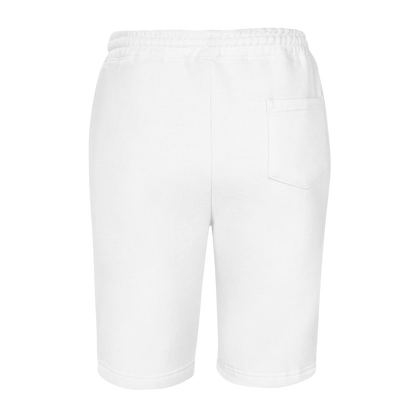 "STAY UNIQUE, STAY FERAL" Embroidered Fleece Shorts (Mori)