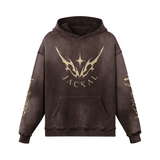 "Jackal Worldwide" Sunfaded Hoodie (Mori)