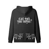 "Cat Got Your Tongue?" Zip-Up Hoodie (Mori)