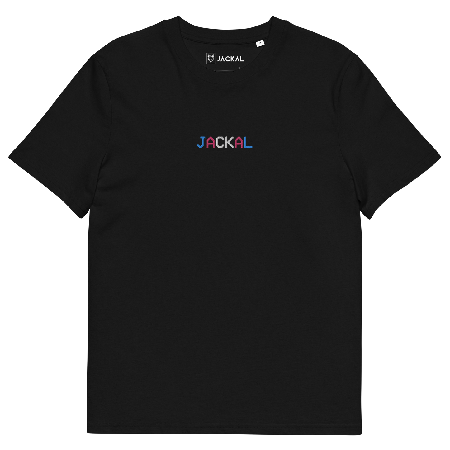 "Pink, White, and Blue!" Embroidered Eco Tee (TrashCamell)