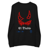 "El Diablo" Sustainable Sweatshirt w/ Embroidery (Westwind Artistry)