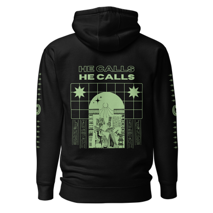 "The Jackal Calls" Hoodie - Green (Skunkhotel)