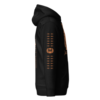 "The Jackal Calls" Hoodie - Orange (Skunkhotel)