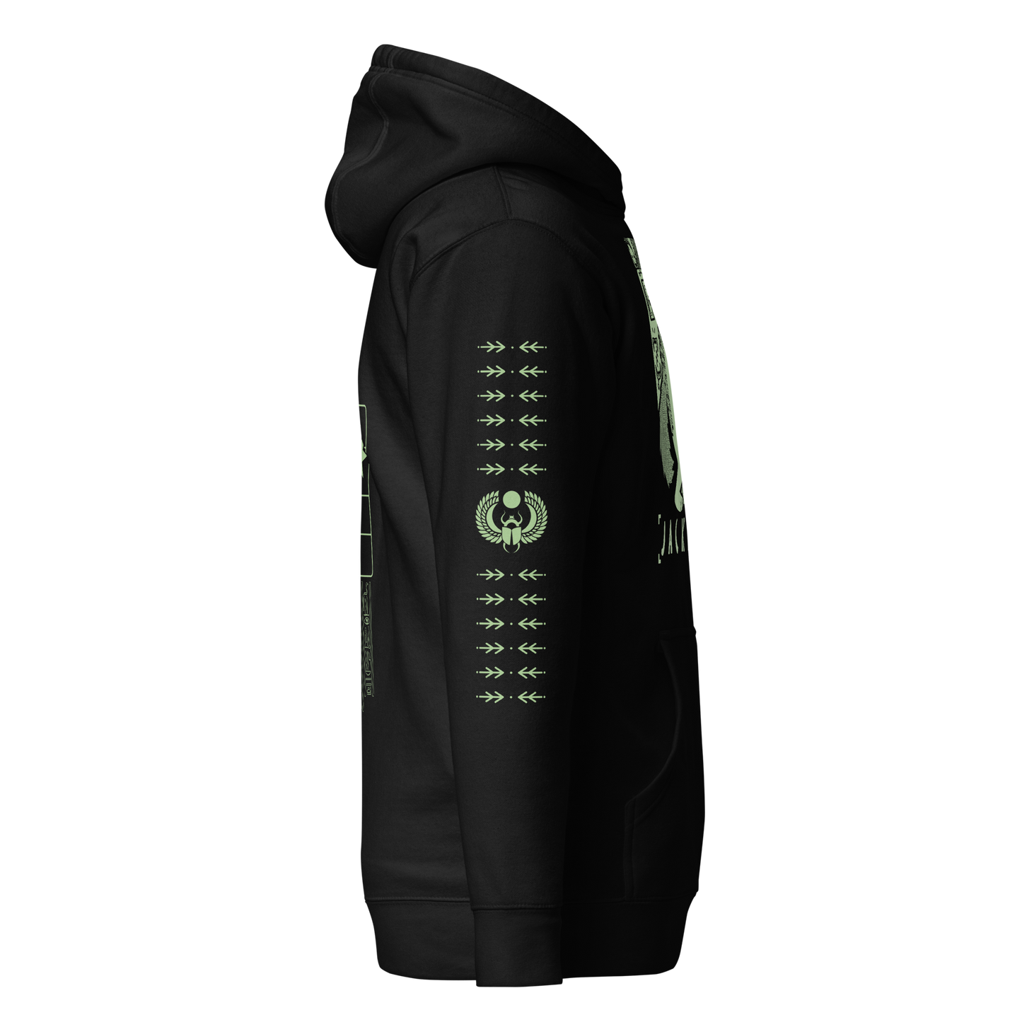 "The Jackal Calls" Hoodie - Green (Skunkhotel)