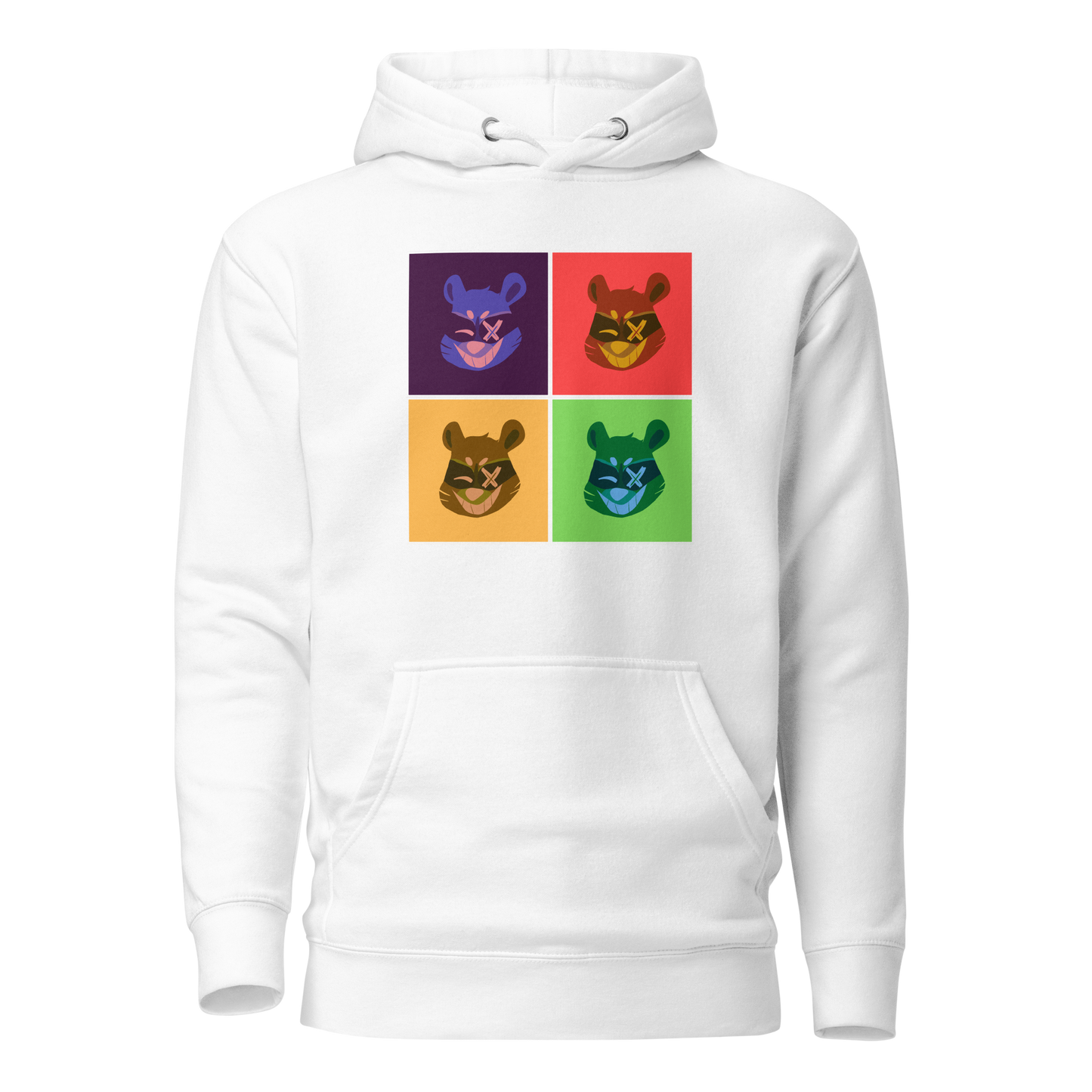 "Pop Raccoon" Hoodie (Westwind Artistry)