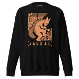 "The Jackal Calls" Sweatshirt - Orange (Skunkhotel)